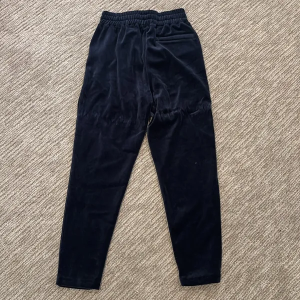 Kith Navy Blue Velvet Pants - Image 2