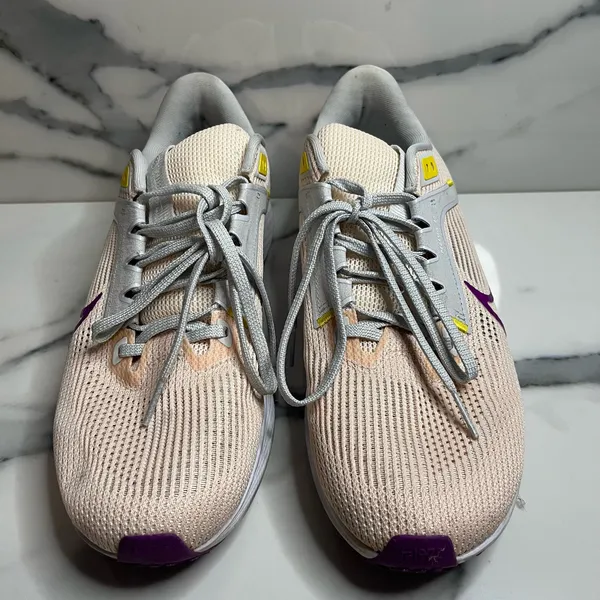 Nike Air Zoom Pegasus DV3854 Guava Ice/Vivid Purple Running Shoes Sz 9 Athlete - Image 2