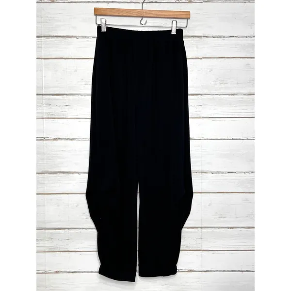 Davis & Dani Black 2 Pc Matching Set Size Small Flowy Pants & Top - Image 9