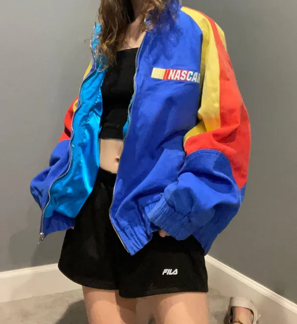 nascar bomber jacket Size L - Image 3