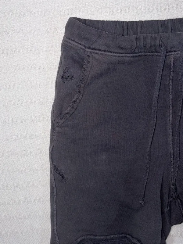 Frank & Eileen Tee Lab Womens Distressed High Waisted Terry Shorts Size S Lounge - Image 4