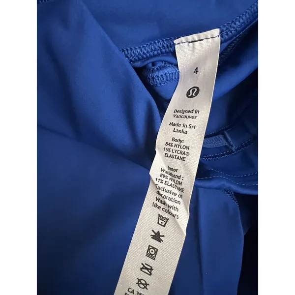 Lululemon Women’s Base Pace HR Tight Legging 25” SYMB Blue Size 4 $98 New - Image 6