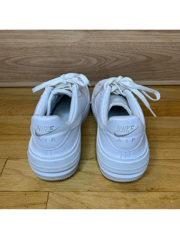 Nike Air Force 1 White Platform Sneakers - Size 5.5 - Image 4