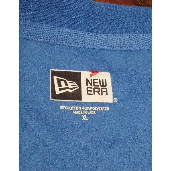 New Era Dallas Mavericks Women's Fleece Sweatshirt NBA Logo Blue Size XL - Image 6