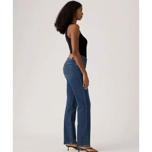 New Levi's 27x30 Women's 501 Curve Jeans Cold Summer Dark Wash - Image 4