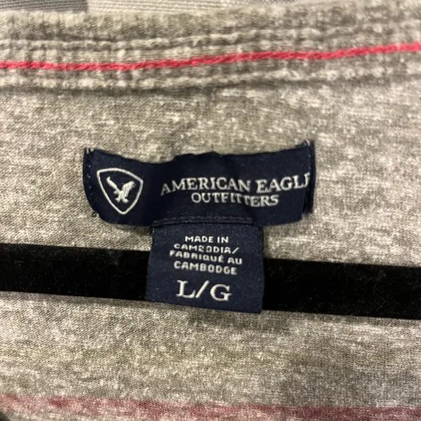 American Eagle Outfitters Multicolor Striped Long Sleeve Tee - Image 2