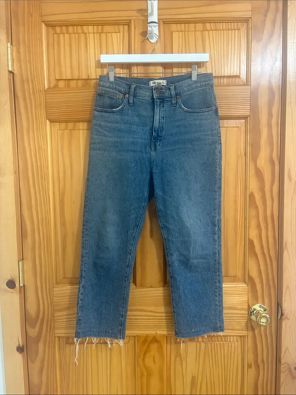 Madewell Size 27 Classic Straight Jeans - Image 6