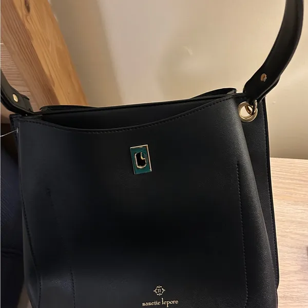 Nanette Lepore Black Satchel Timeless Design - Image 5
