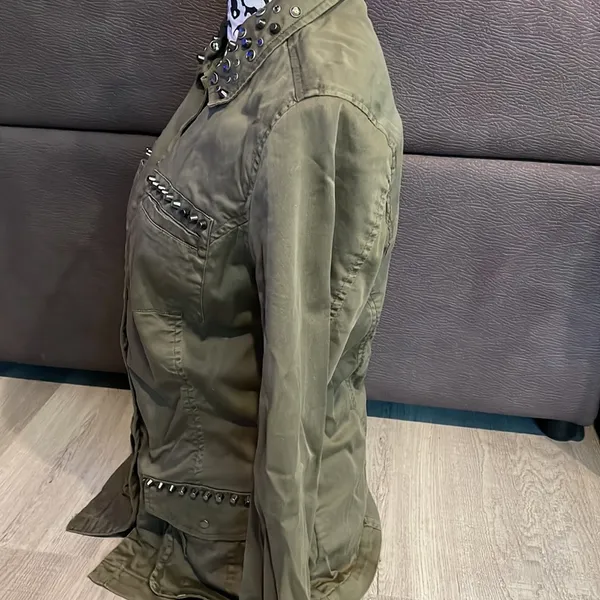 GUESS LOS ANGELES Green Jacket Size XS - Image 5