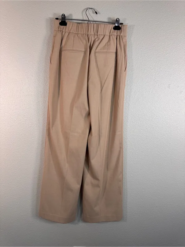 Ann Taylor Tan Wide Leg Trouser Dress Pants Womens 2 Preppy Classic Business - Image 8