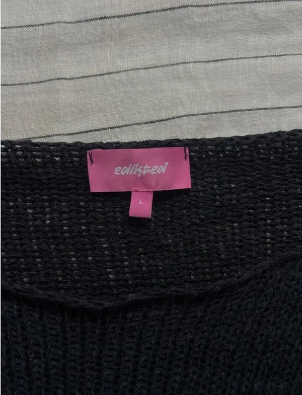 Edikted Knit Long Sleeve Top - Image 5