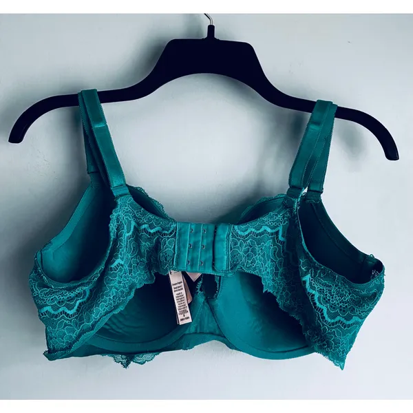 Victoria's Secret Bra Dream Angels Demi 38D Turquoise - Image 3