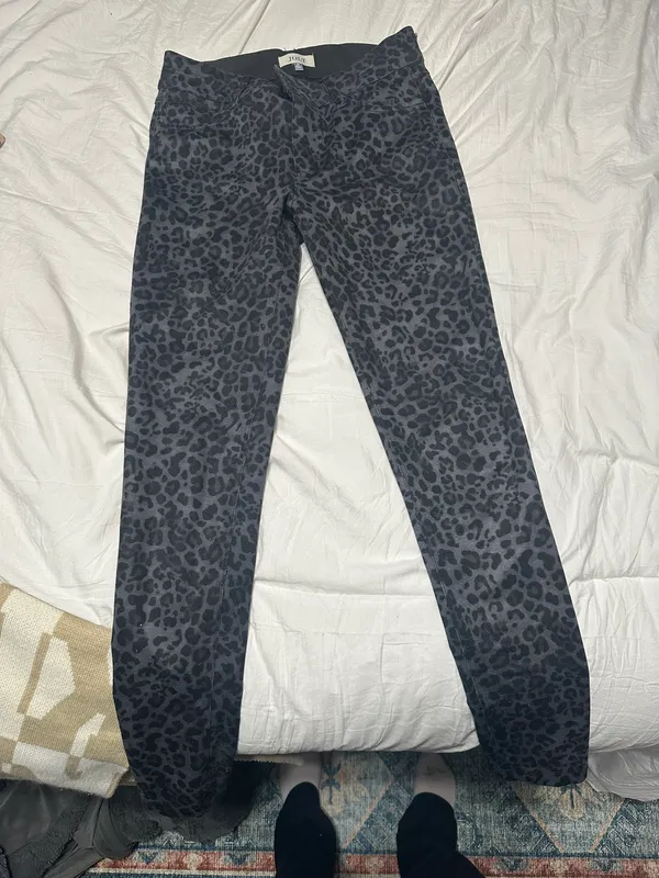 Cheetah Skinny Leggings Multi Size M - Image 2