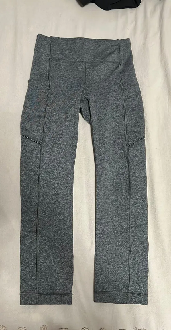 Lululemon Gray Leggings - Image 3