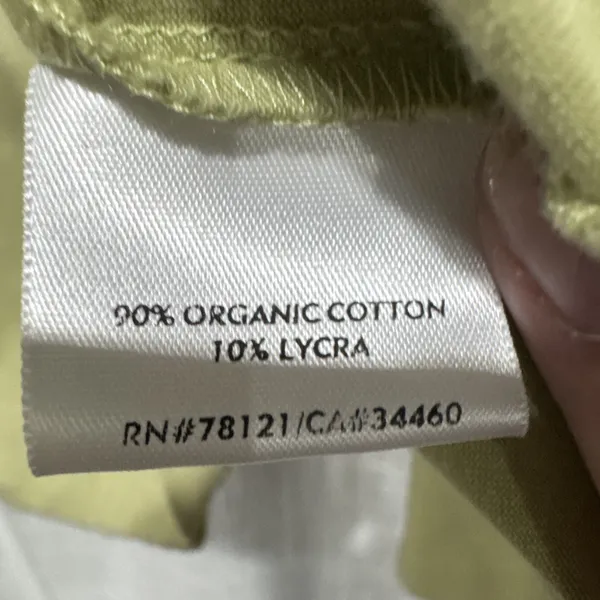 EILEEN FISHER Jacket XL Organic Cotton Blend Jersey Track Zip Green minimalist - Image 4