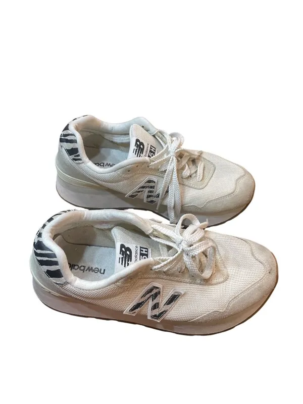 New Balance 515 H WL515HDD wms white gray suede walking running sneakers sz 9.5W - Image 3