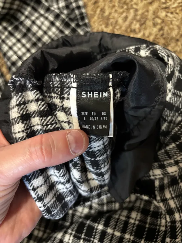 SheIn Plaid Pants - Image 3