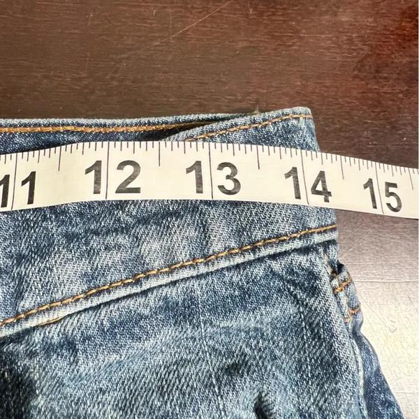 J Brand Jake Distressed Ripped Knee Straight Leg Jeans Medium Wash Size‎ 23 - Image 7