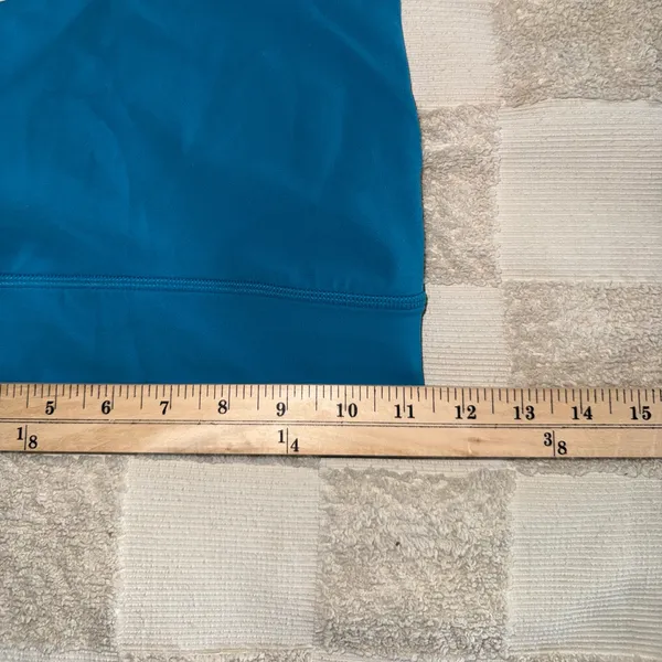Lululemon Align Asymmetrical Bra *Light‎ Support, A/B Cup Hawaiian Blue size 4 - Image 2