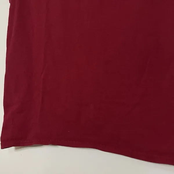 Miller High Life red embroidered crew neck short sleeve tshirt size small - Image 2