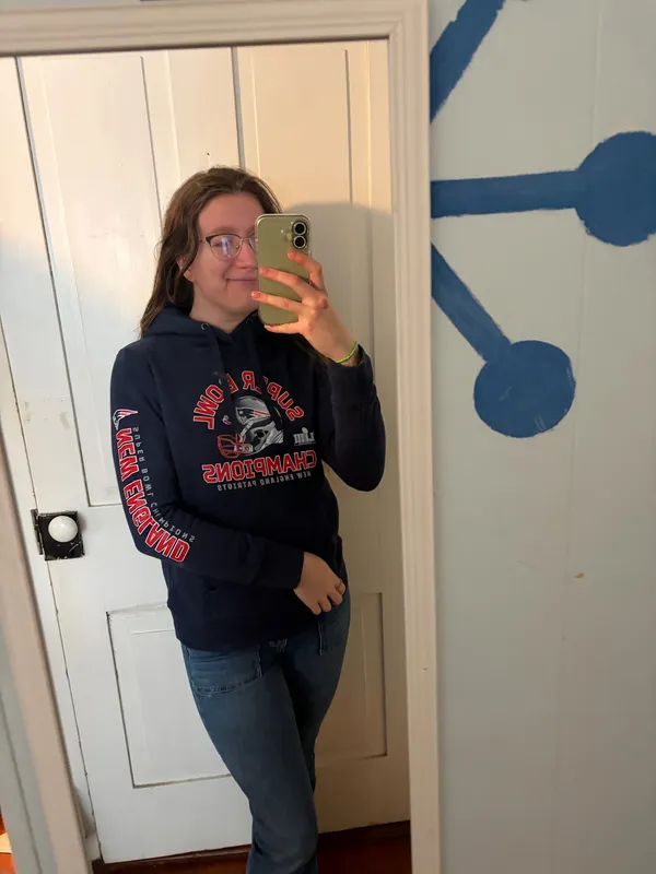 Fanatics BNWT New England patriots Super Bowl 53 Hoodie - Image 2
