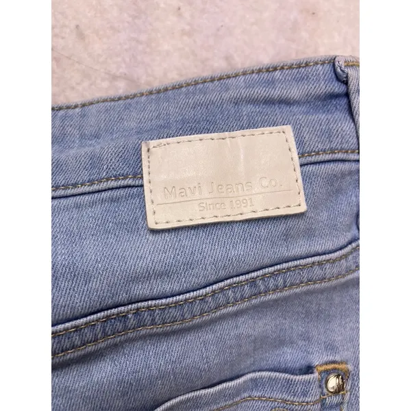 Mavi Jeans Cristin Jeans Women‎ 30 Blue High Rise Wide Leg Raw Hem Denim - Image 12