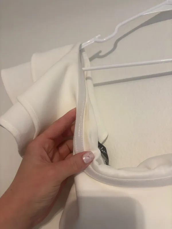 Lulus White One-Shoulder Dress Mini - Image 3