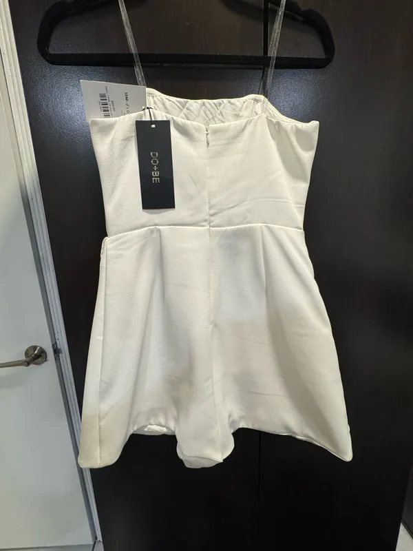 DO+BE White Skort Romper - Image 2