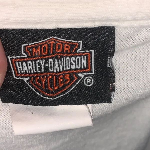 Harley-Davidson High Desert Boise Idaho White Short Sleeve Shirt - Image 5