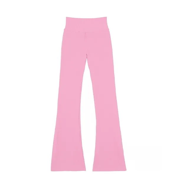 PINK - Victoria's Secret New SOFT SEAMLESS CABLE FLARE LEGGINGS‎ - Image 3