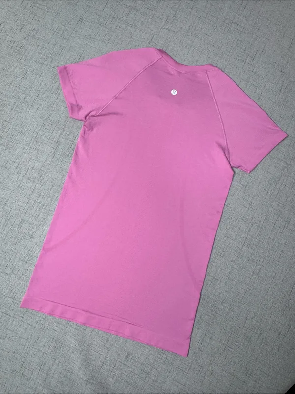 Lululemon Swiftly Tech Short Sleeve Shirt 2.0 Pink Blossom Size 6 - Image 9