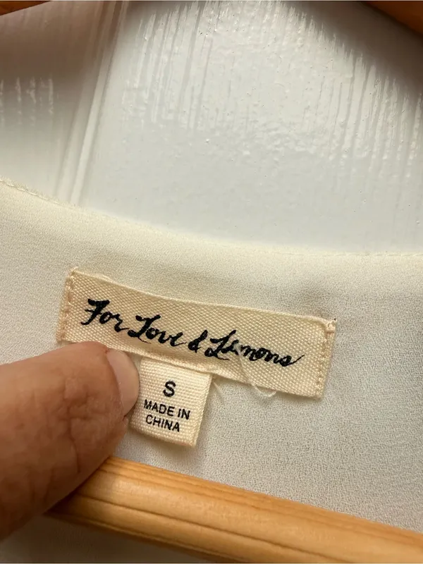For‎ Love And Lemons Lemon Print Limonada Tie Waist Jumpsuit size Small - Image 8