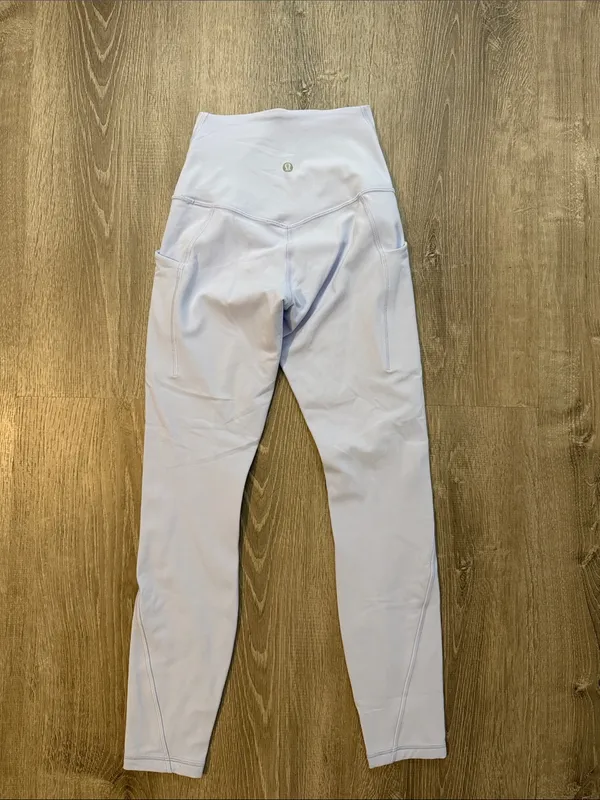 Lululemon 2 Align High Rise Yoga Workout Lounge Casual Pant Nulu Pocket Leggings - Image 3
