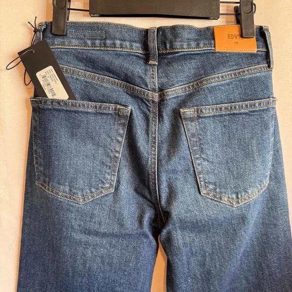 NWT Edwin brand jeans straight leg denim ankle pants‎ - Image 4