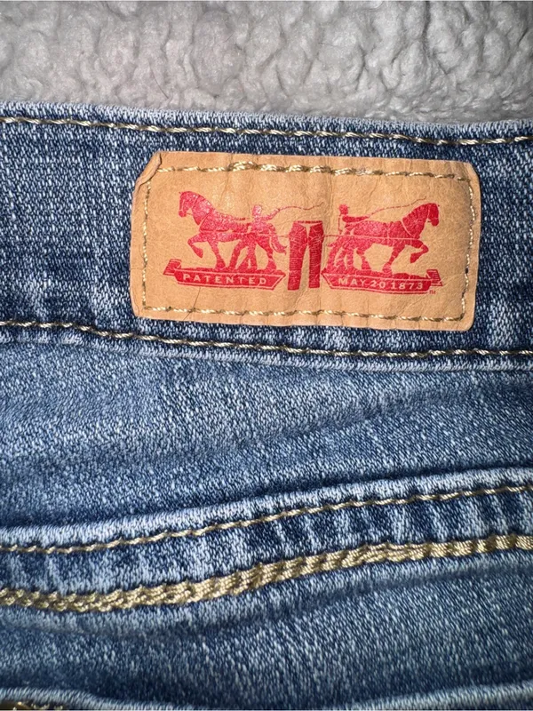 Levi’s 524 Too Superlow Low Rise Jeans Size 0 - Image 7