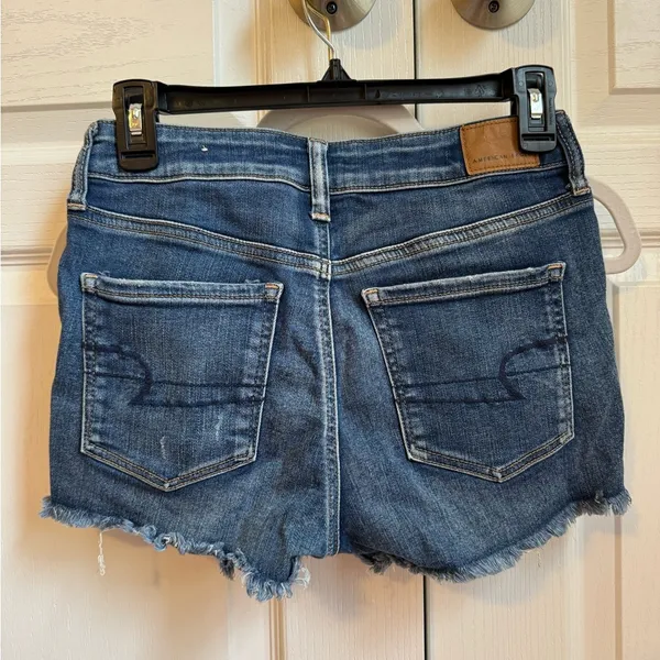 American Eagle Jean shorts with rips - Image 2