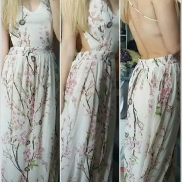 ✨4xHP✨Multicolour Floral Backless Maxi Dress✨ - Image 10