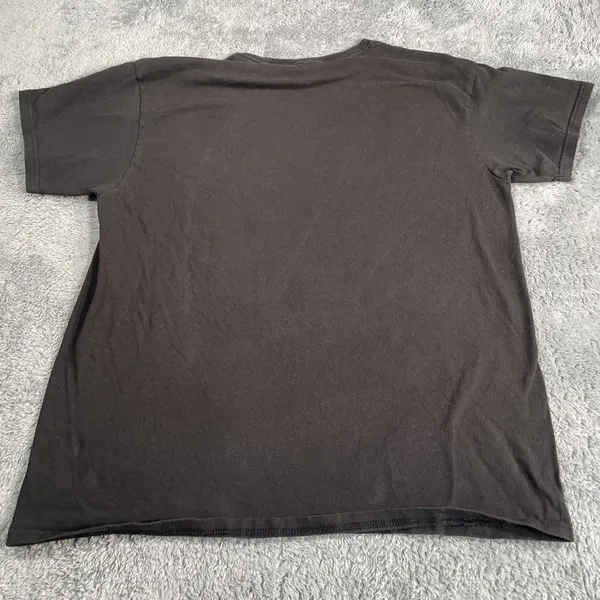 Y2K Tee Shirt SZ L Bratz 2000s Graphic Grunge Fairy Skater Black Neon MGA - Image 11