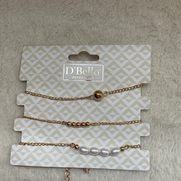 D Bello 3 bracelet set Gold - Image 3