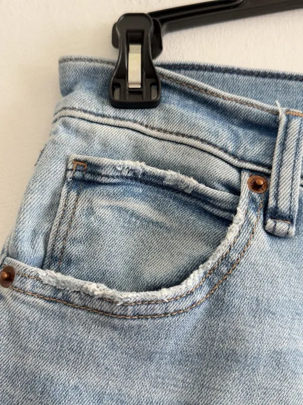 Abercrombie & Fitch Super Skinny Jeans Womens 2/26 Blue Denim Comfort High Rise - Image 4