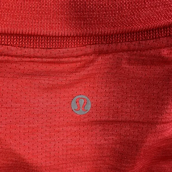 Lululemon Sz 0‎ Swiftly Tech Relaxed-Fit Polo Shirt Cropped Hot Heat / Red Glow - Image 12