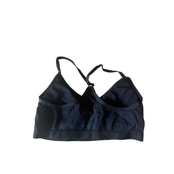 Black Padded Razorback Bra Size S - Image 2