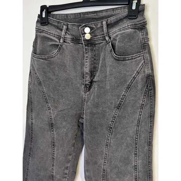 Dazy High-Rise Black Washed Women’s Jeans Size Medium NWT - Image 3