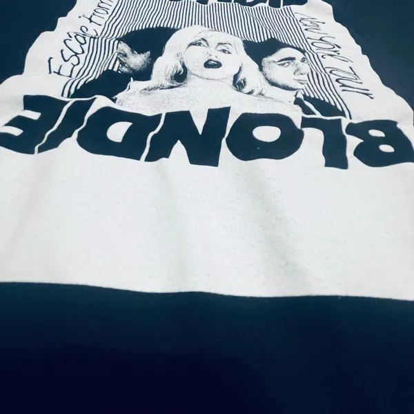 Blondie Escape From New‎ York Tour Graphic T-Shirt Black Cotton Medium - Image 12
