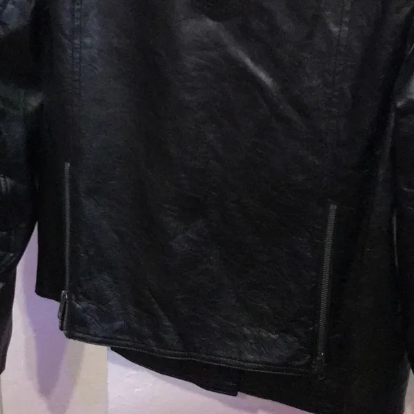 Jacket faux L Black Size L - Image 6