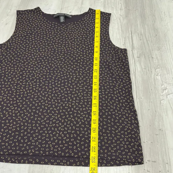 Josephine Chaus Sleeveless Pullover Flowy Dressy Corporate Work Blouse Shirt - Image 7