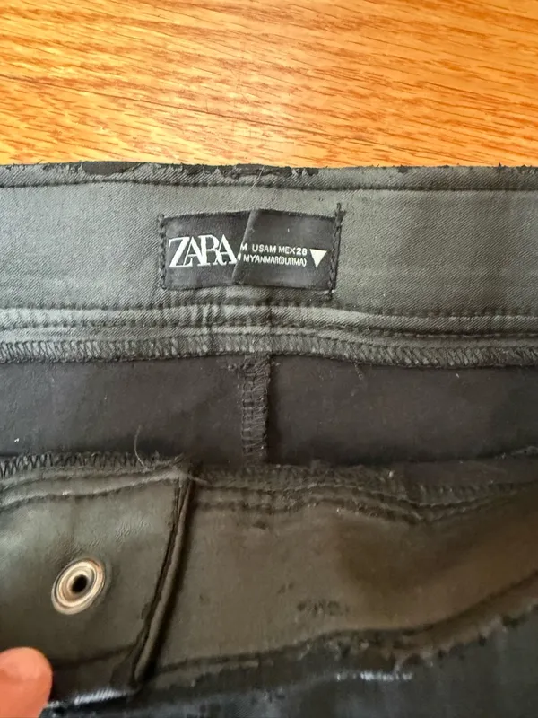 ☀️Zara Black Stretch Waistband Pants - Image 3