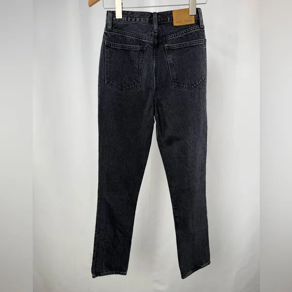Aritzia Denim Forum The Nina Super High Rise Cigarette Jeans in Black‎ Size 24 - Image 8