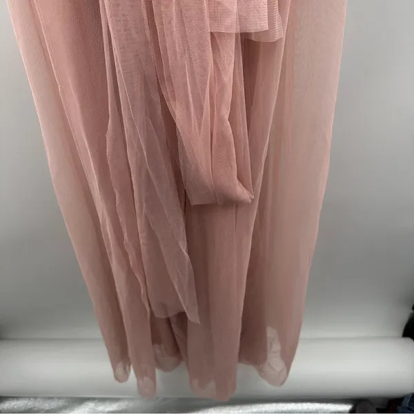 Birdy Grey‎ NWT Christina Dress Women's Size Small Rose Quartz Tulle Convertible - Image 10