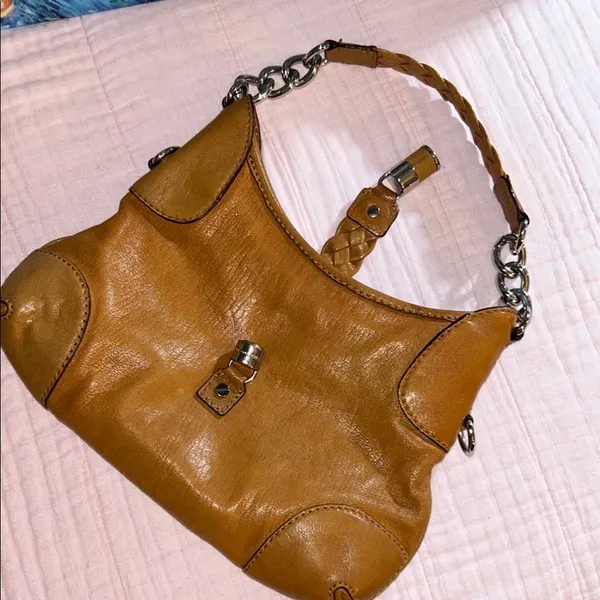 Michael Kors Tan Leather Handbag - Image 11